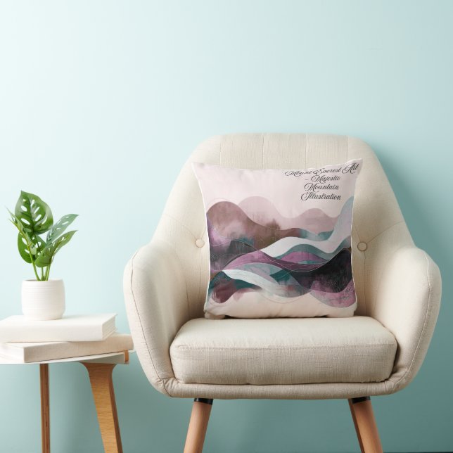 Abstract Art Design | Modern Minimalist Cushion (Chair)