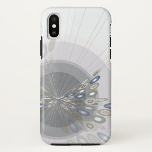 Abstract Art Digital Butterfly Phone CaseMate iPhone X Case