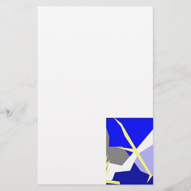 Abstract Art Energy Stationery (Front)