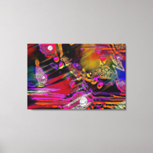 Abstract Art 'Flying High' Canvas Print