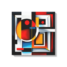 Abstract art frame