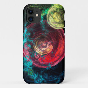 Abstract Art Galaxy Circles Case-Mate iPhone Case