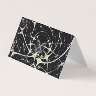 Abstract Art Golden Spiderweb