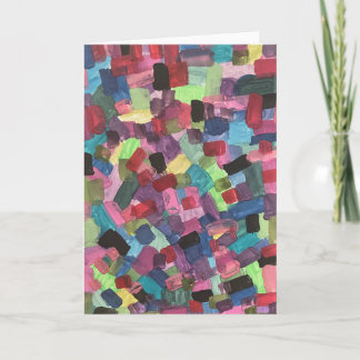 Abstract Art Greeting Card