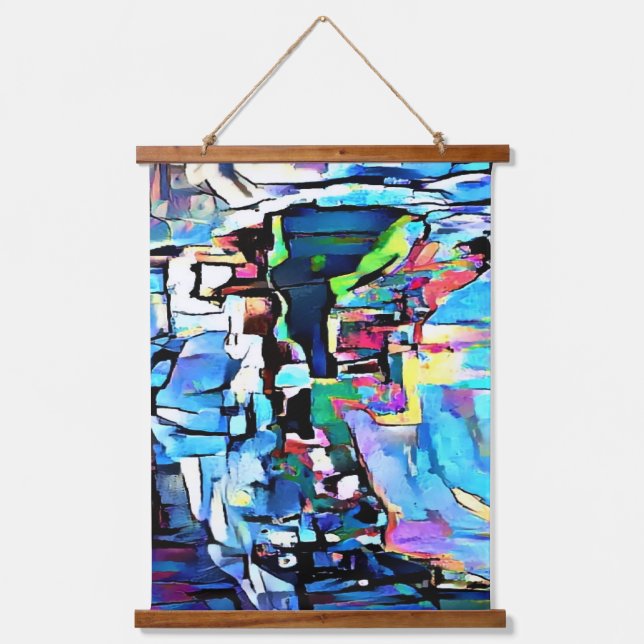 Abstract Art Hanging Tapestry (Front)