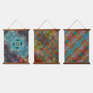 Abstract art  hanging tapestry