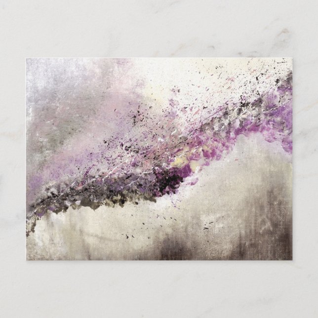 Abstract Art - Hush Postcard (Front)