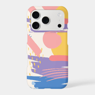 Abstract Art iPhone Case – Colourful Modern Brushs