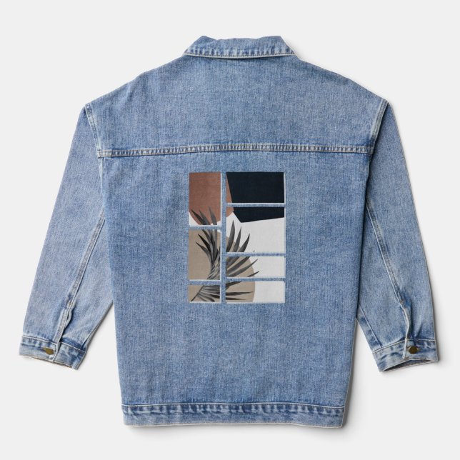 Abstract art Jacket (Back)