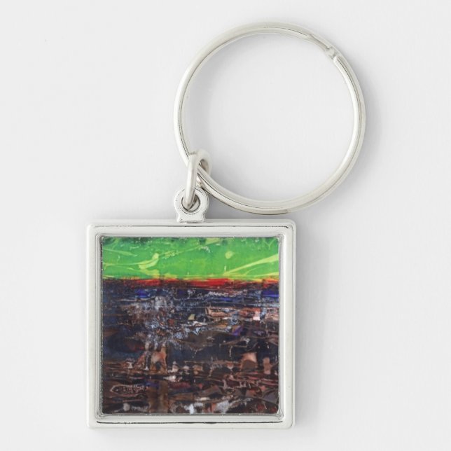 Abstract Art Key Chain (Front)