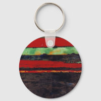 Abstract Art Key Chain