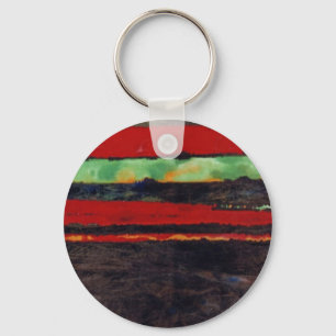 Abstract Art Key Chain