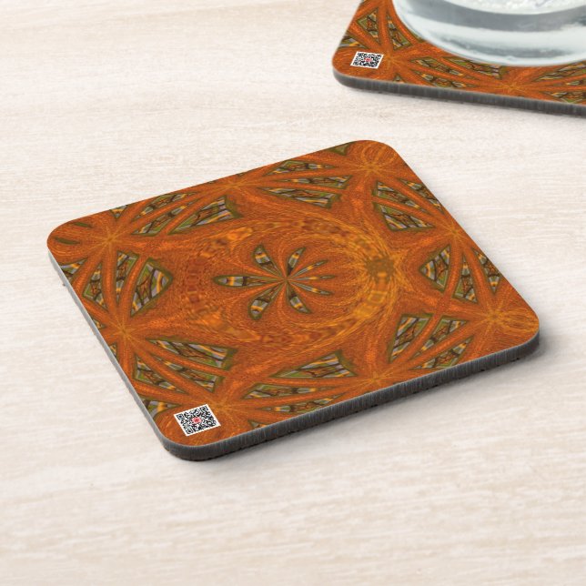 Abstract Art Labyrinth Coaster (Left Side)