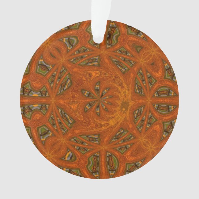 Abstract Art Labyrinth Ornament (Front)