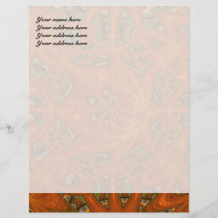 Abstract Art Labyrinth Personalised Letterhead