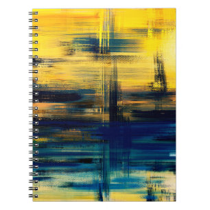 Abstract art landscape painting, background illust notebook