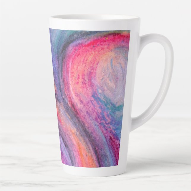 Abstract Art Latte Mug (Right)