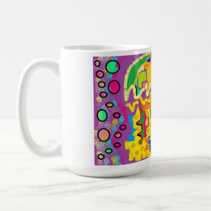 Abstract Art like Josephs Multi coloured coat ! Coffee Mug
