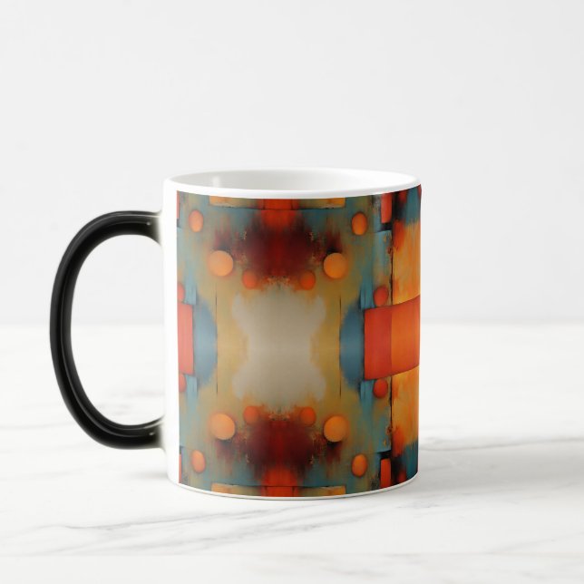 Abstract art magic mug (Left)