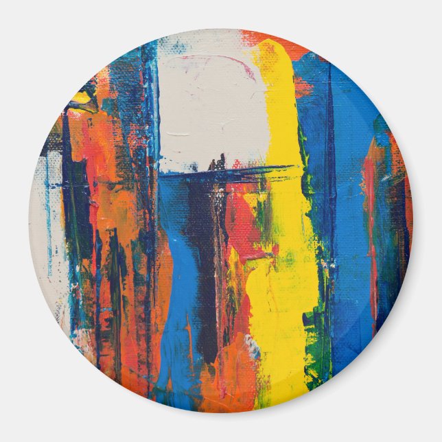 Abstract Art Magnet (Front)