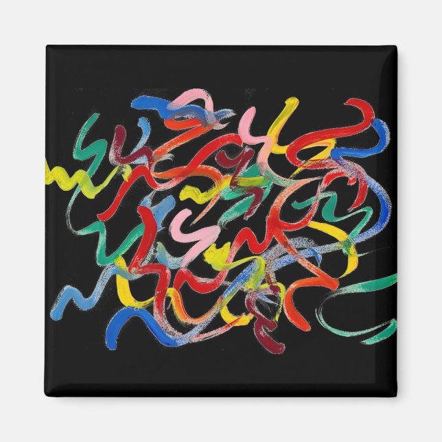Abstract Art Magnet (Front)