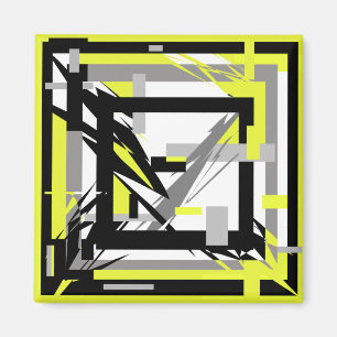 Abstract Art Magnet
