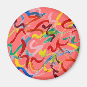 Abstract Art Magnet