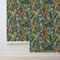 Abstract Art Medical Icon Pattern