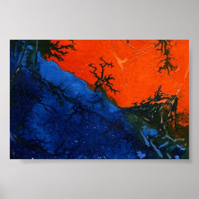 Abstract Art Mini-Poster Poster (Front)