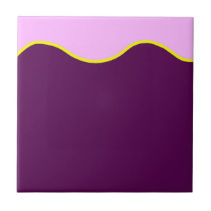 Abstract Art Minimalism Pastel Pink Tile
