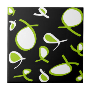 Abstract Art Minimalism Tile