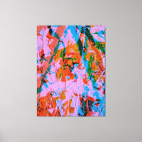 Abstract art mixed media 