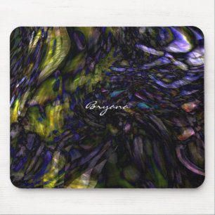 Abstract Art Modern Colour Splash Artistic Colourf Mouse Pad
