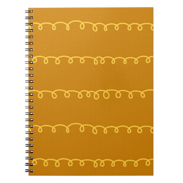 Abstract Art: Modern Wrapping Design Notebook (Front)