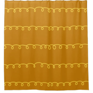 Abstract Art: Modern Wrapping Design Shower Curtain