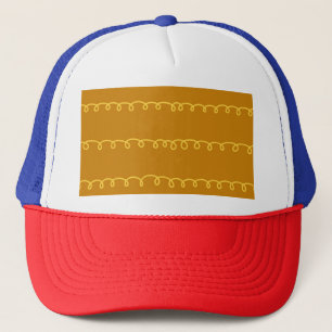 Abstract Art: Modern Wrapping Design Trucker Hat