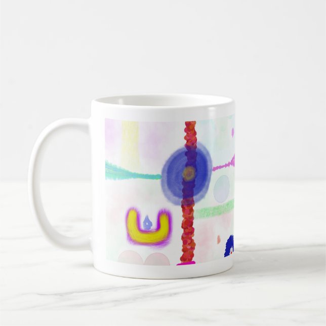 Abstract Art Mug (Left)