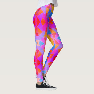 Abstract Art Multicolored Leggings