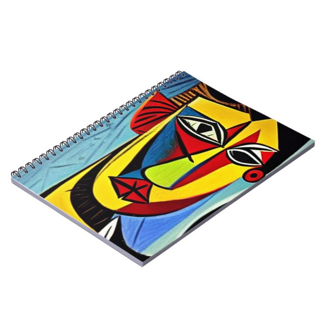 Abstract Art Notebook (Left Side)