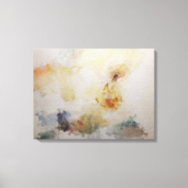 Abstract art "Old Money" optional sizes available Canvas Print (Front)