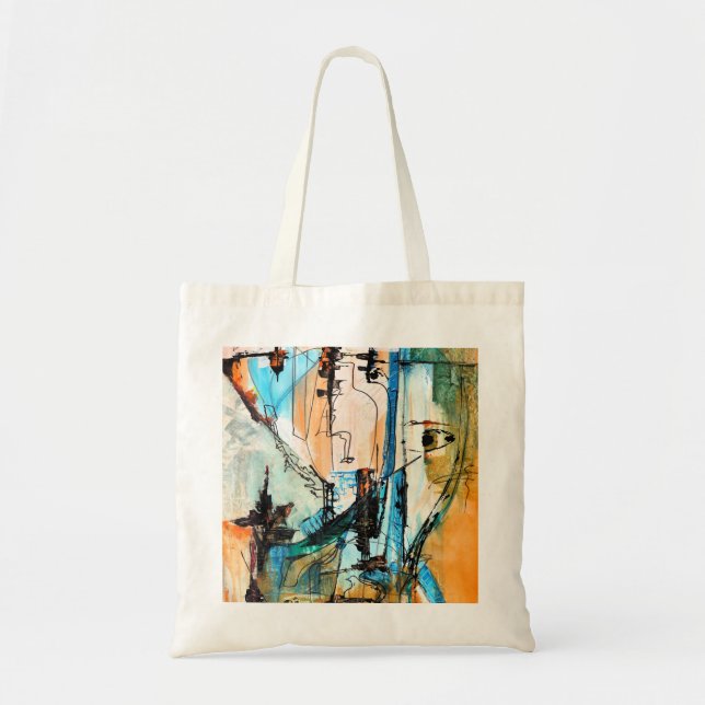 Abstract Art Original  Tote Bag (Front)