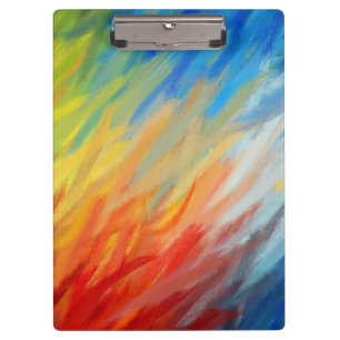 Abstract Art Painting #3 Clipboard