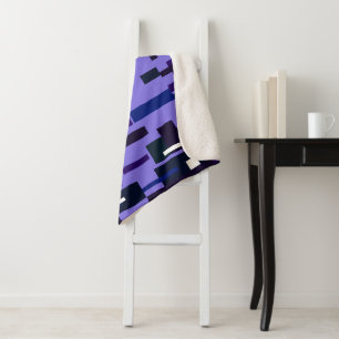 Abstract Art Painting One Of A Kind Throw Blanket