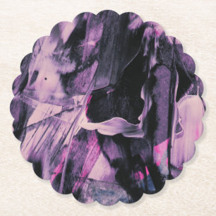 Abstract art Paper Coaster