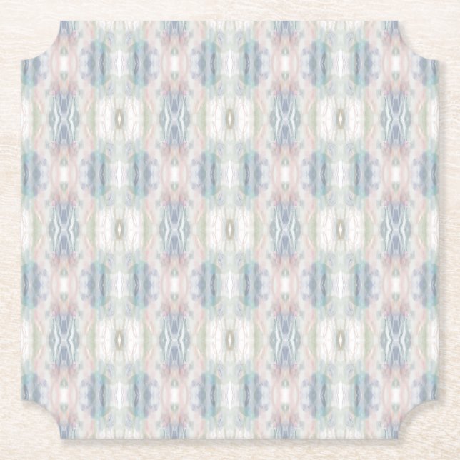 Abstract Art Paper Coasters (Front)