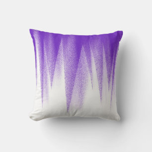 Abstract Art Pastel Lavender Purple White Cushion