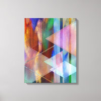 Abstract Art - Pastoral Midnight - Rectangular Art