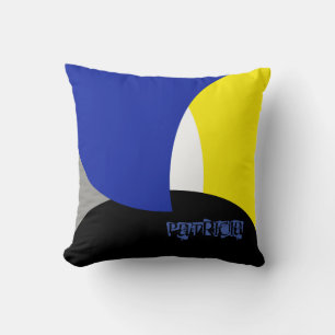 Abstract Art Patricia Add Your Name Cushion Pillow