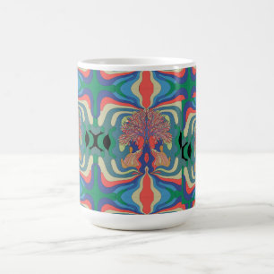 Abstract Art Pattern 15 oz.Coffee mug