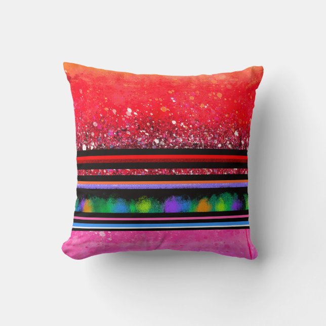 Abstract Art Pillow (Front)